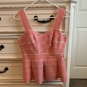 NWOT HD in Paris Peplum Tank